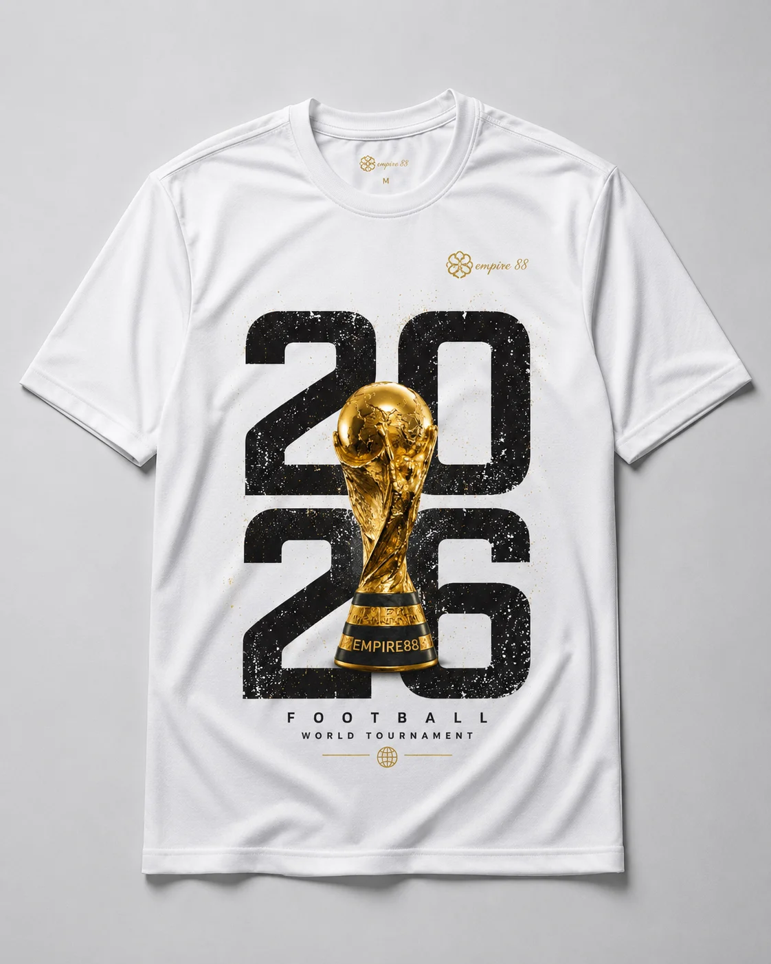 Empire88 World Tournament 2026 Jersey (Putih) — Fanwear Jersey Piala Dunia 2026 Empire88