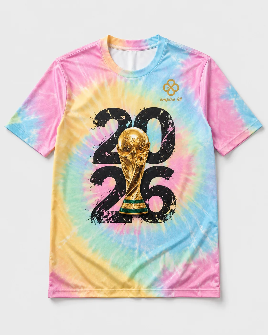 Empire88 Tie-Dye Festival 2026 Jersey — Fanwear Jersey Piala Dunia 2026 Empire88
